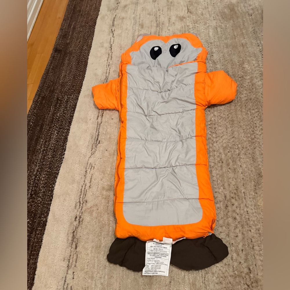 Ozark Trail Kids Sleeping Bag - Orange and Gray